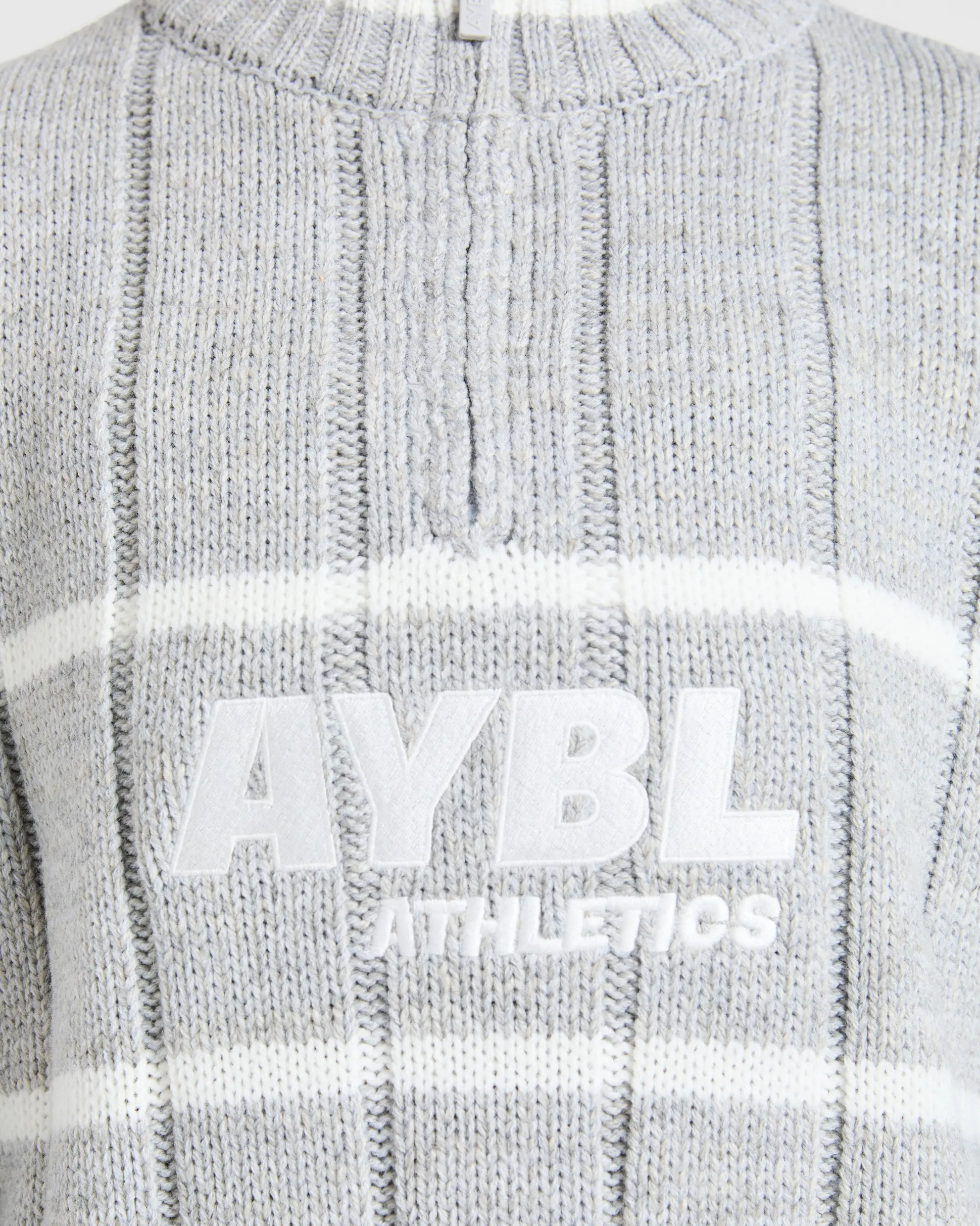 Athletics Oversized Knitted 1/4 Zip