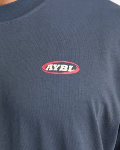 Athletics Script Oversized T Shirt