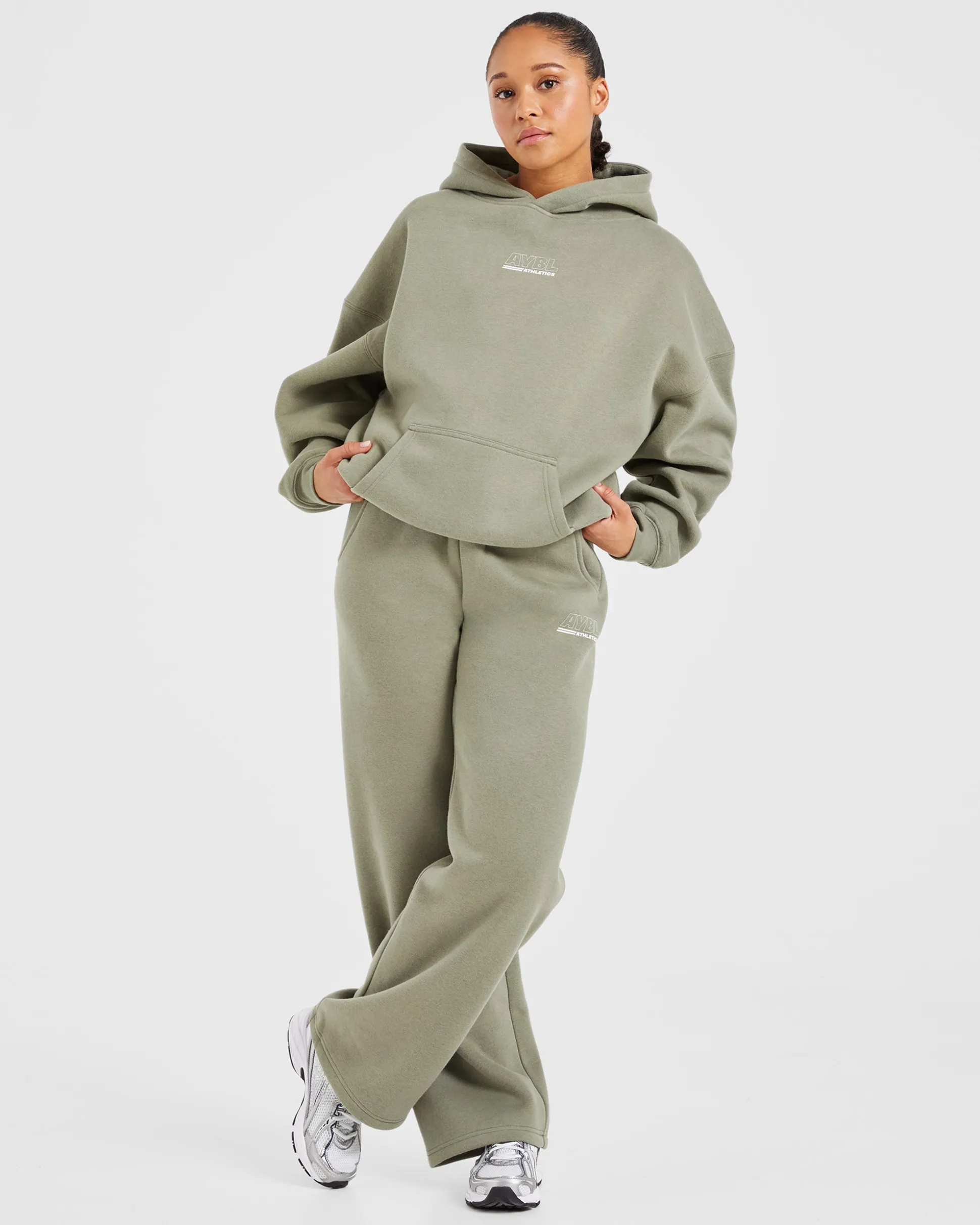 Athletics Track Oversized Hoodie