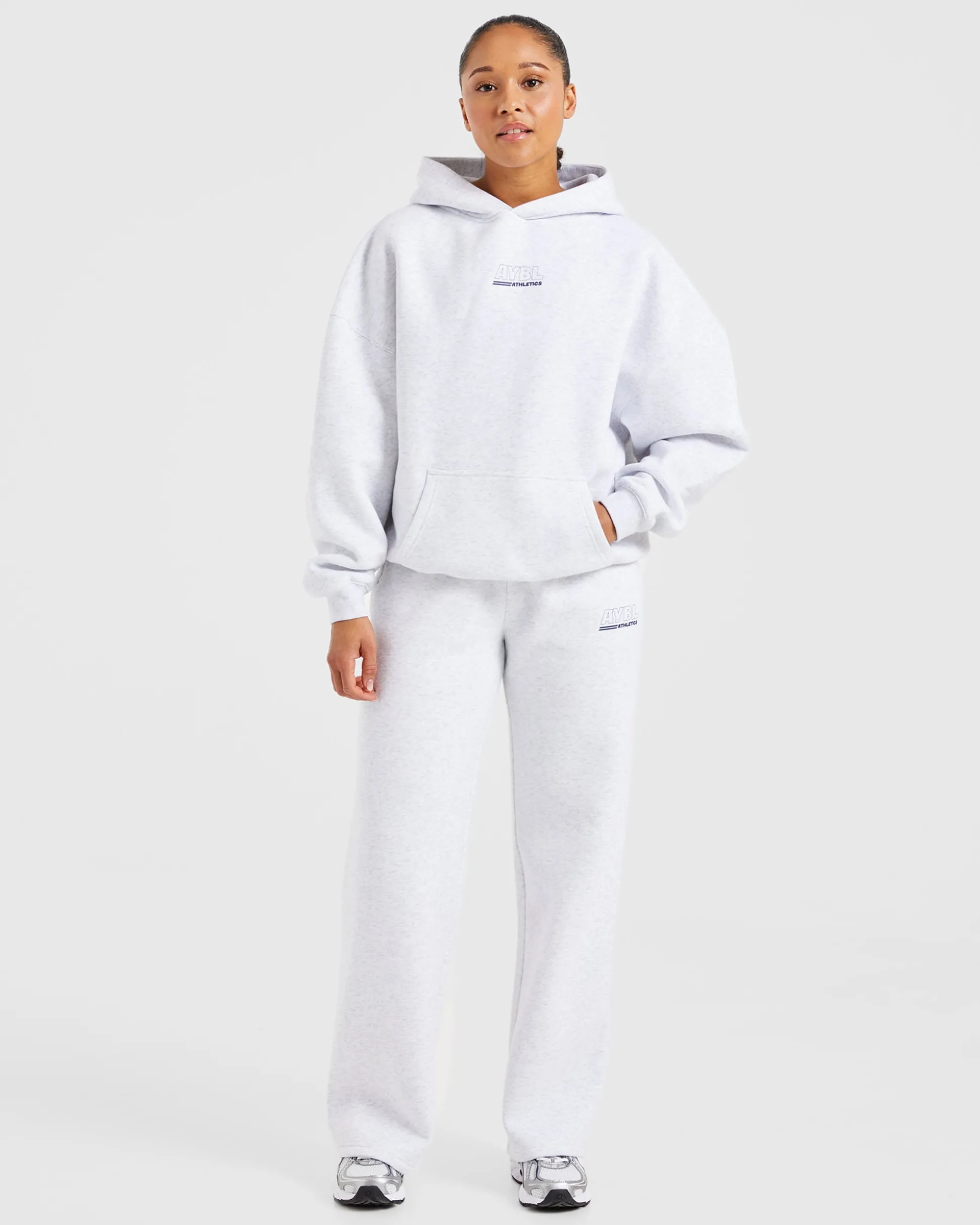 Athletics Track Oversized Straight Leg Joggers
