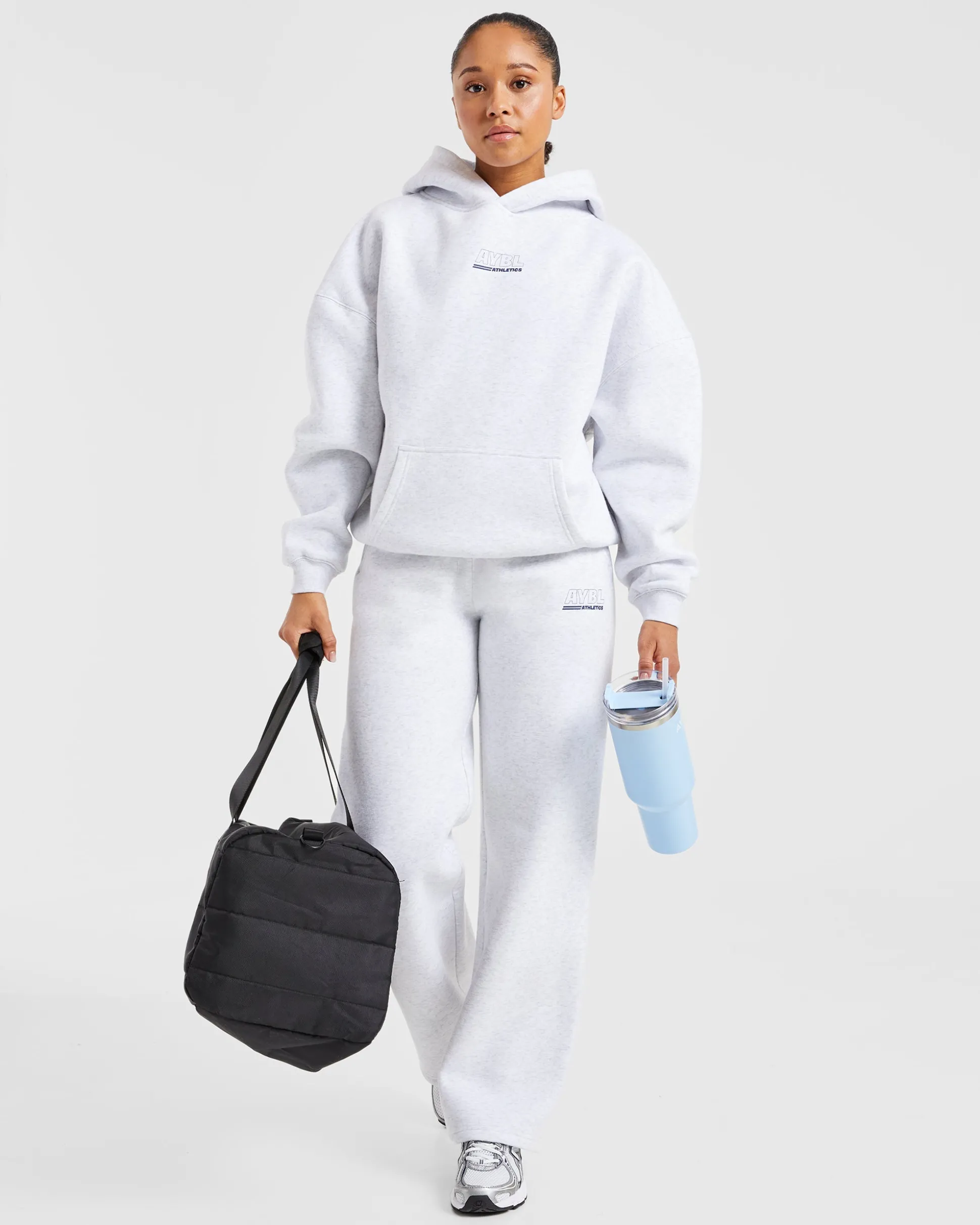 Athletics Track Oversized Straight Leg Joggers
