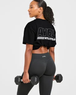 Athletics Track Oversized T Shirt