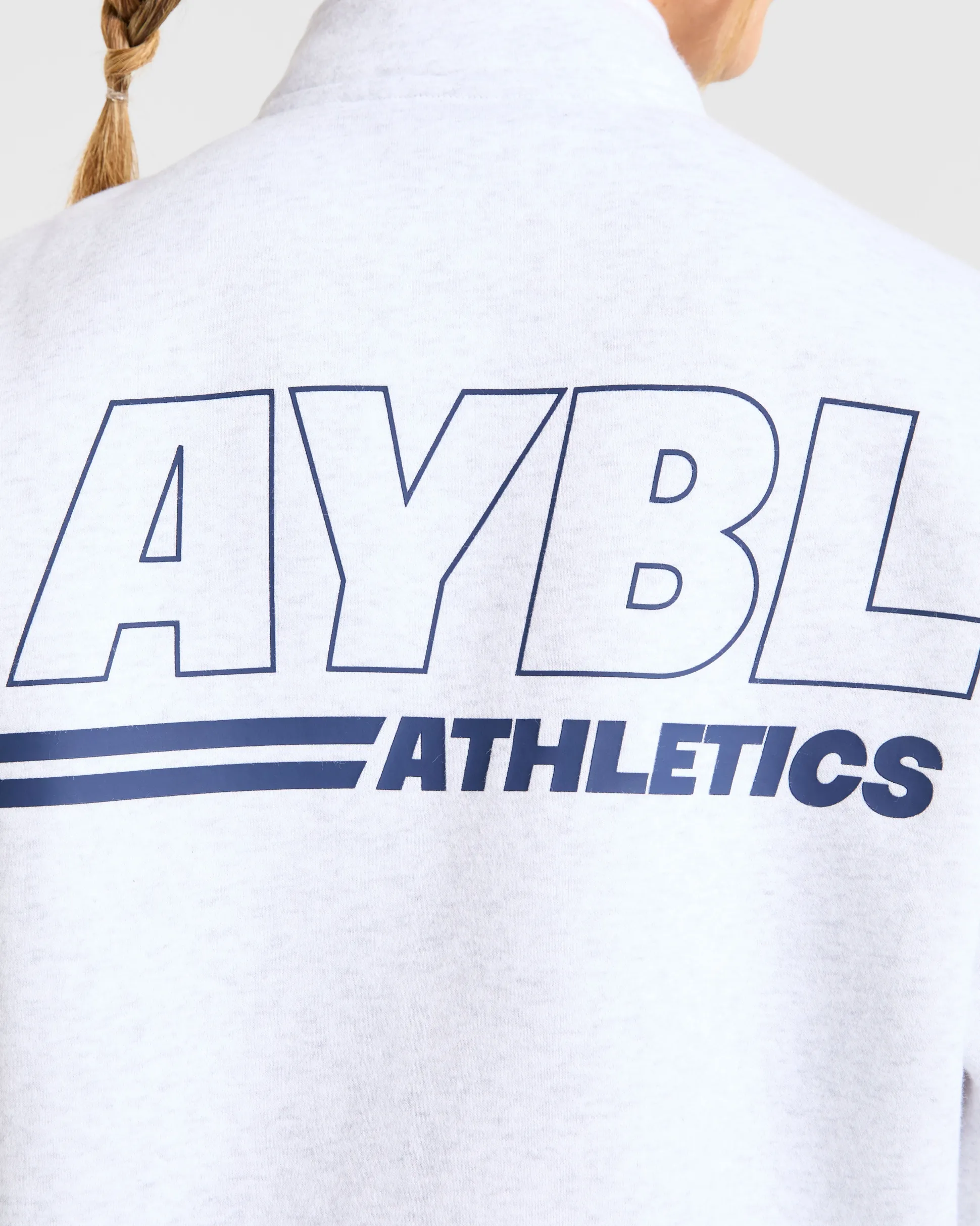 Athletics Track Oversized 1/4 Zip Pullover