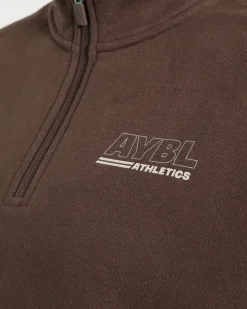 Athletics Track Oversized 1/4 Zip Pullover