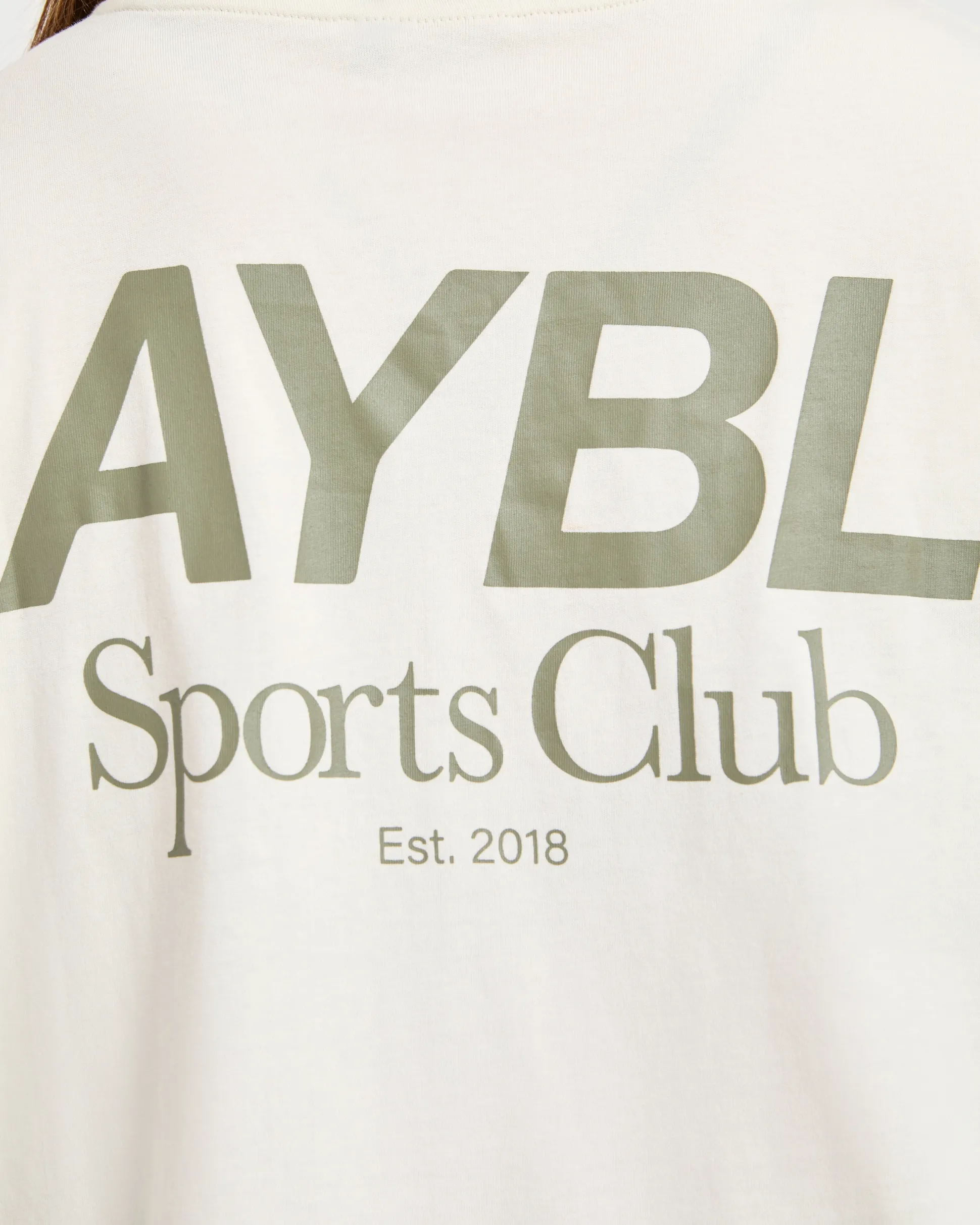AYBL Sports Club Oversized T Shirt