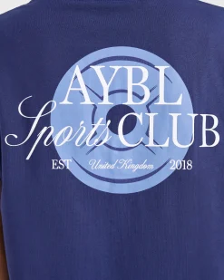 AYBL Sports Club Script Oversized T Shirt