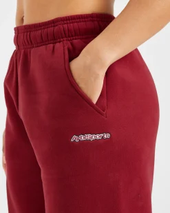AYBL Sports Outline Oversized Straight Leg Joggers