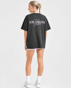 AYBL Strength Studio Oversized T Shirt