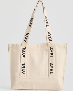 Branded Strap Tote Bag