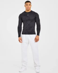 Camo Seamless Long Sleeve T Shirt