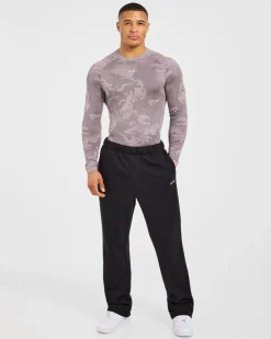 Camo Seamless Long Sleeve T Shirt