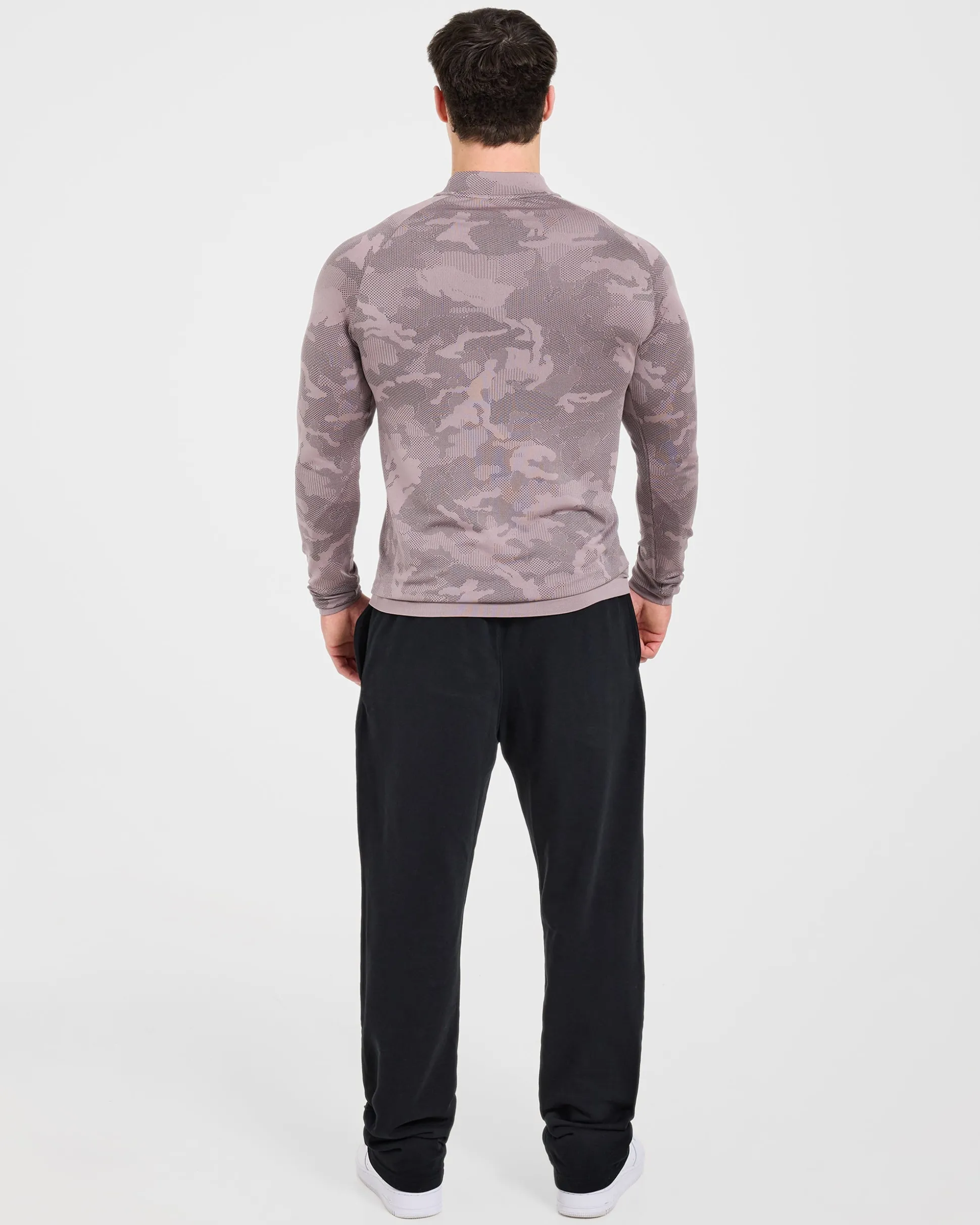 Camo Seamless 1/4 Zip Pullover