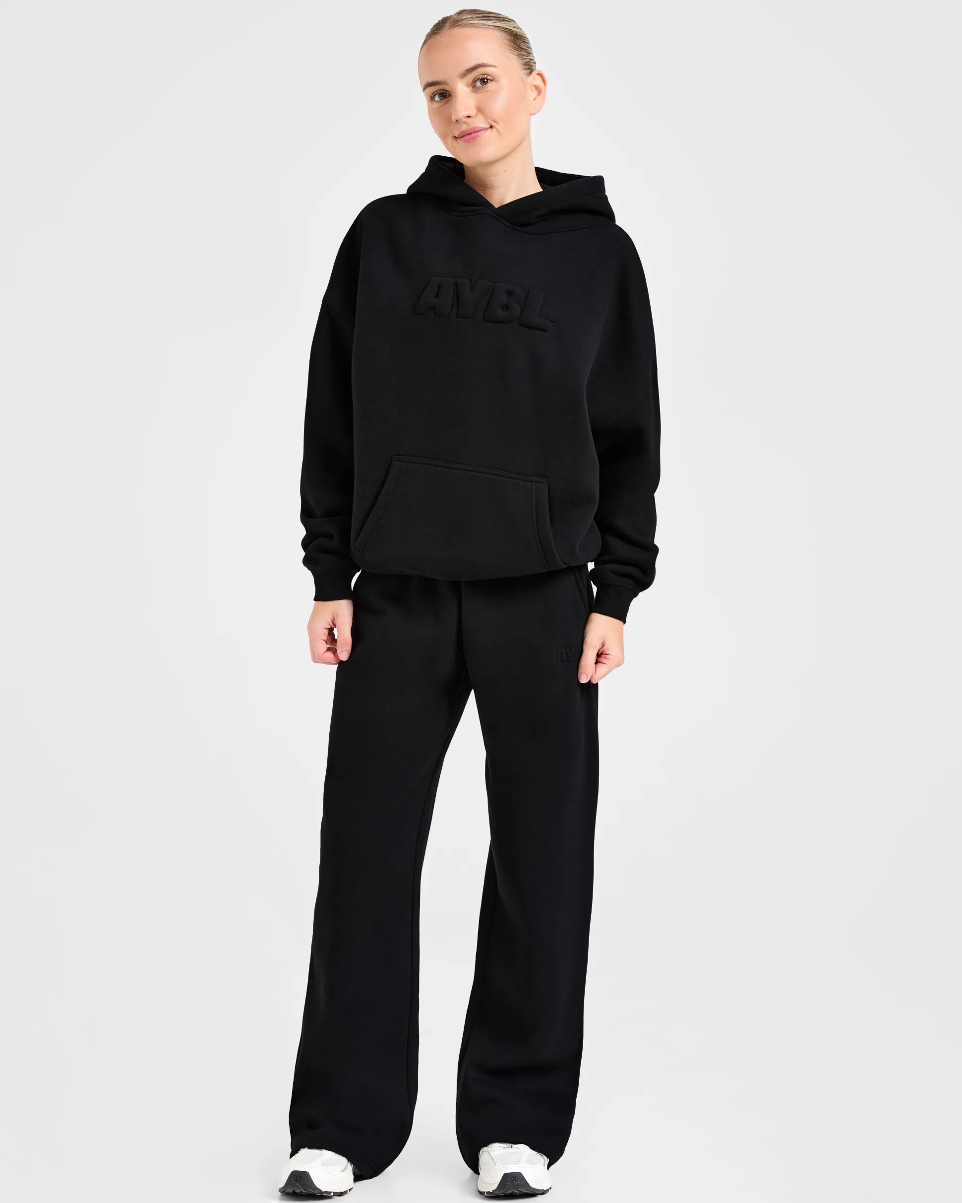 Classic Plush Oversized Straight Leg Joggers