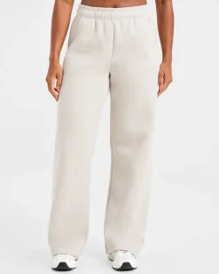 Classic Plush Oversized Straight Leg Joggers
