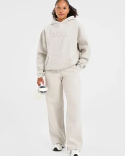 Classic Plush Oversized Straight Leg Joggers