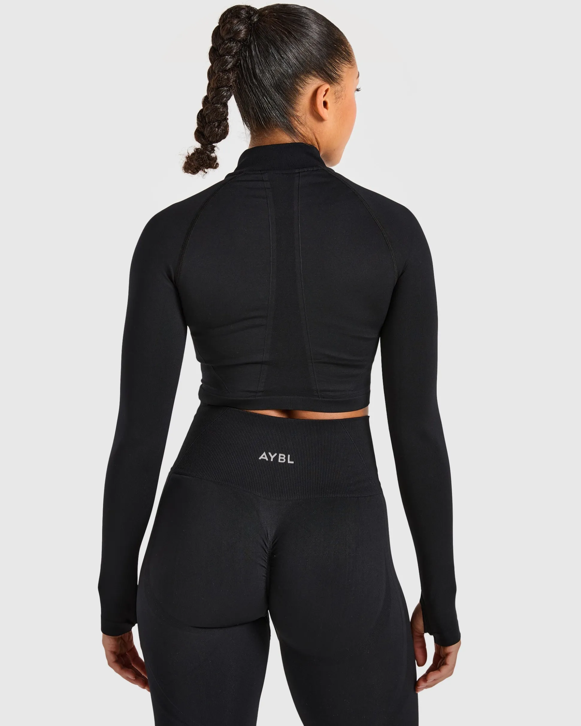 Empower Seamless Crop Zip Jacket