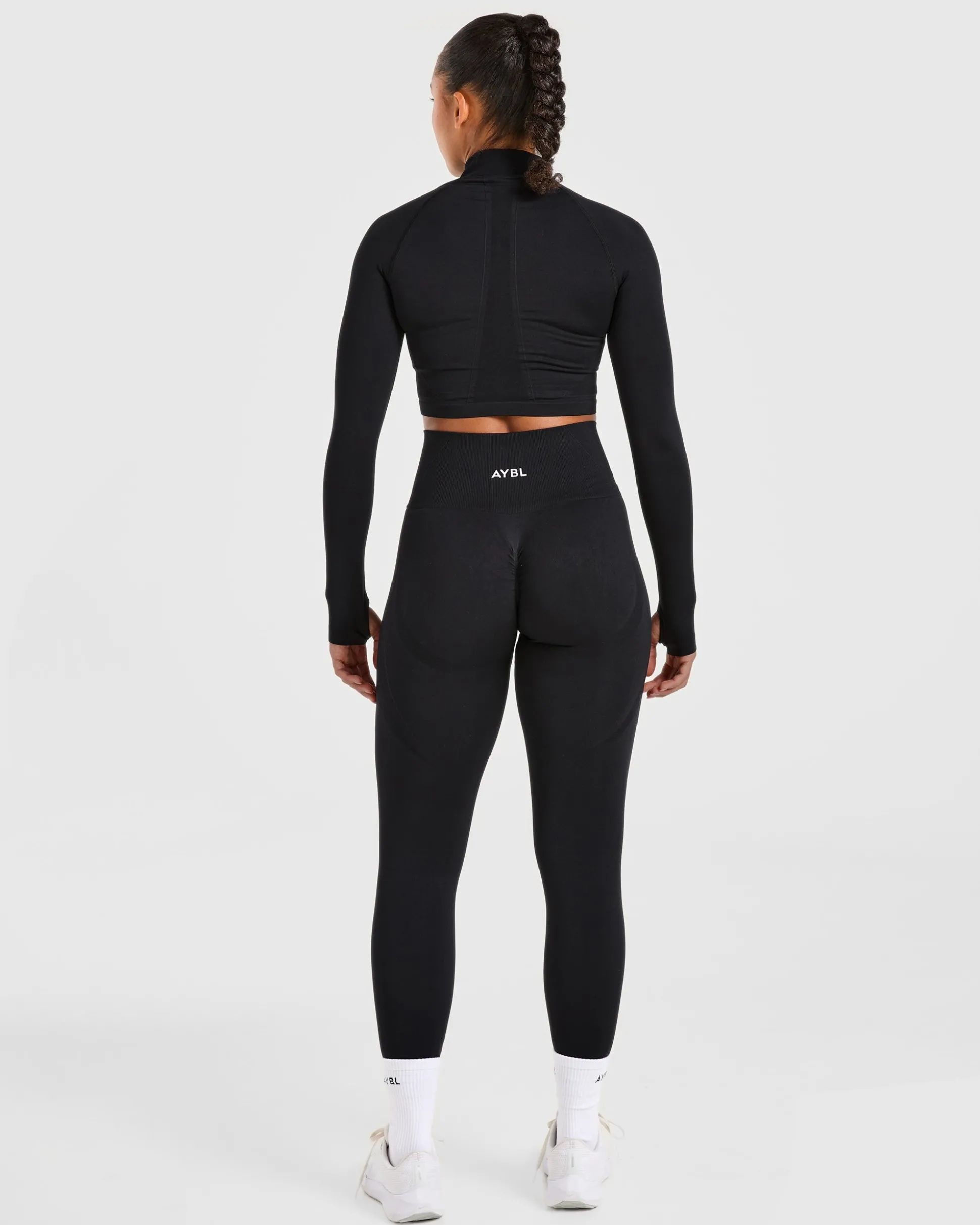 Empower Seamless Crop Zip Jacket