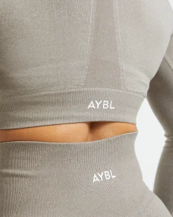 Empower Seamless Long Sleeve Crop Top