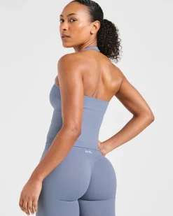 Enhance Seamless Halterneck Top