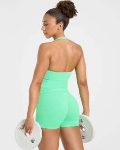 Enhance Seamless Halterneck Top