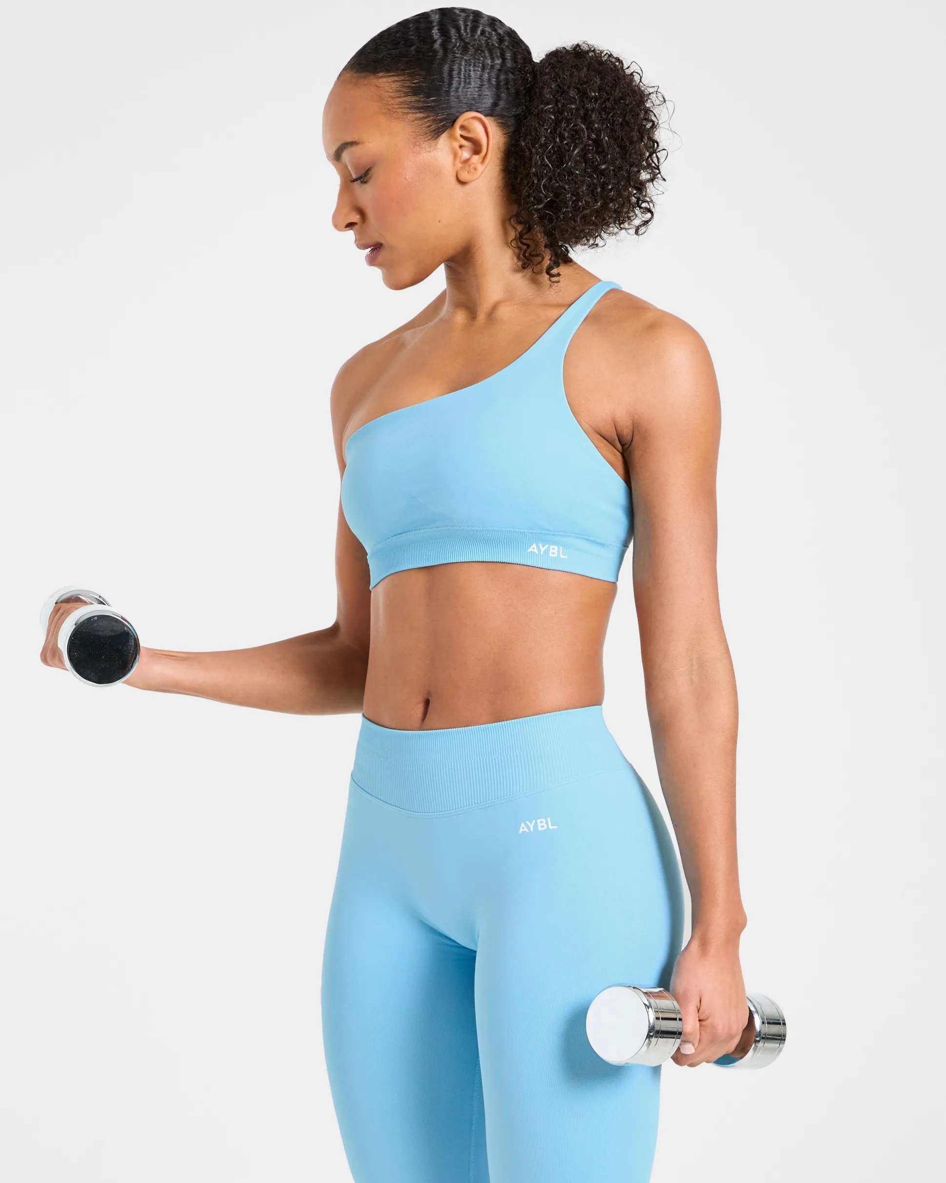 Enhance Seamless One Shoulder Sports Bra