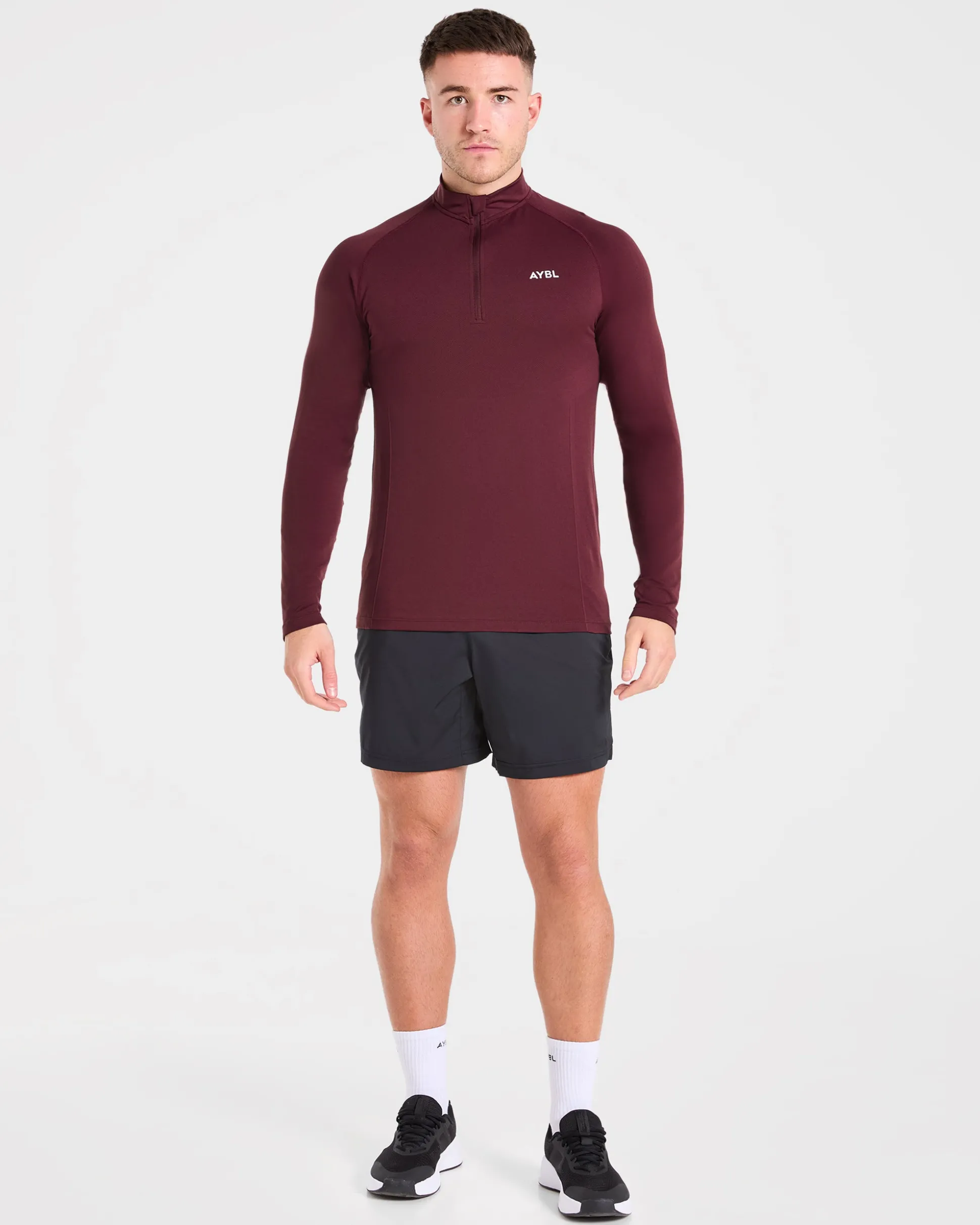 Essential Seamless 1/4 Zip Pullover