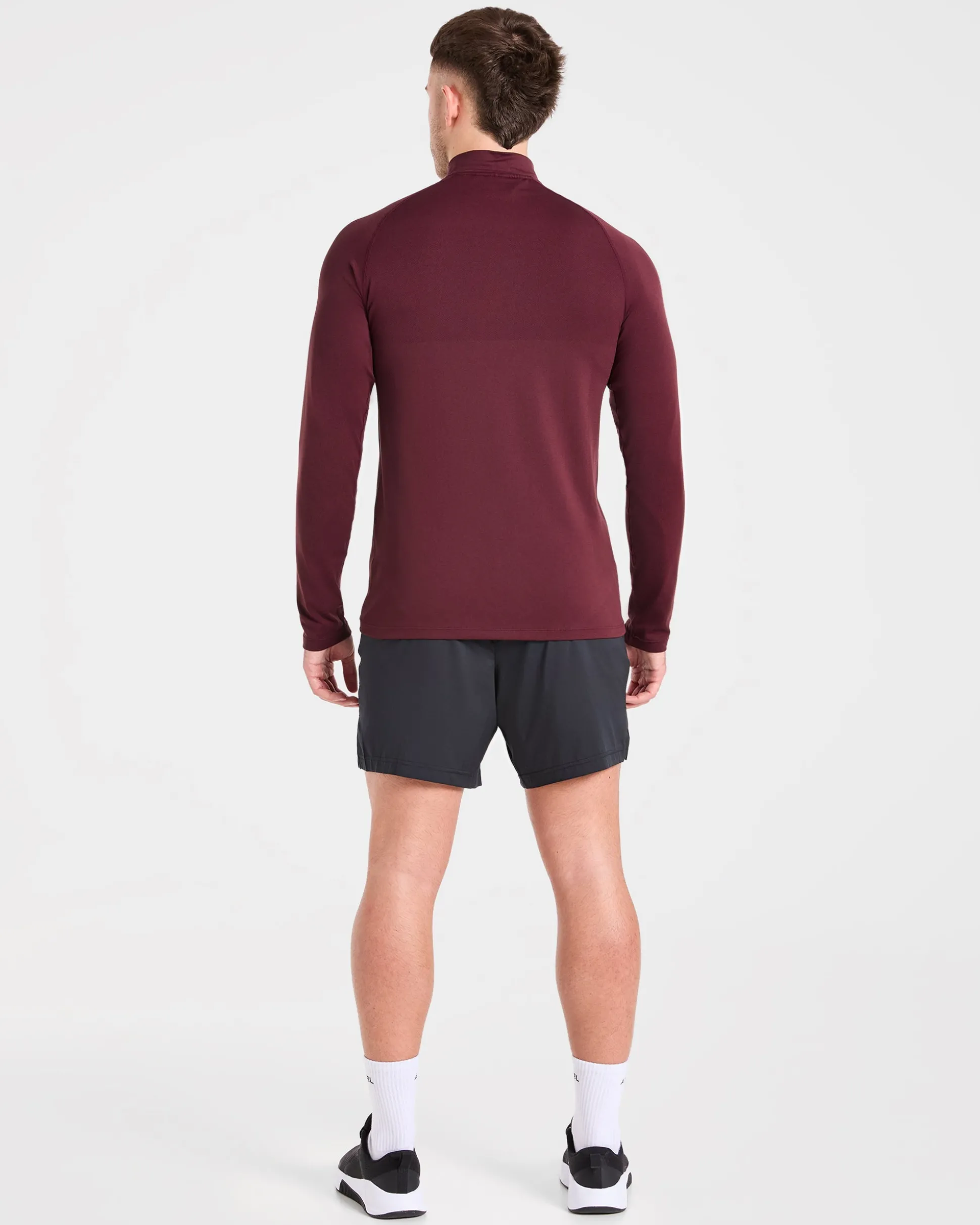Essential Seamless 1/4 Zip Pullover