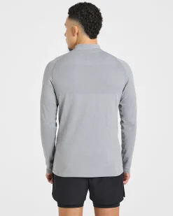 Essential Seamless 1/4 Zip Pullover