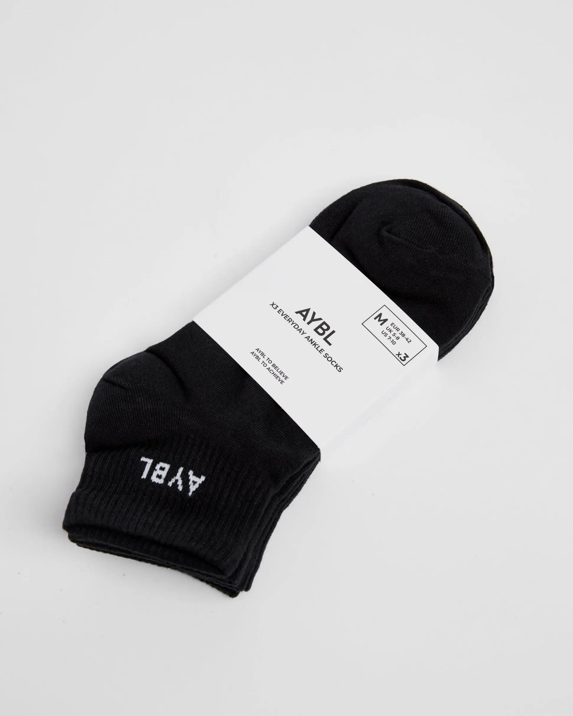 Everyday Ankle Socks (3 Pack)