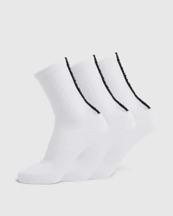 Everyday Back Stripe Crew Socks (3 Pack)