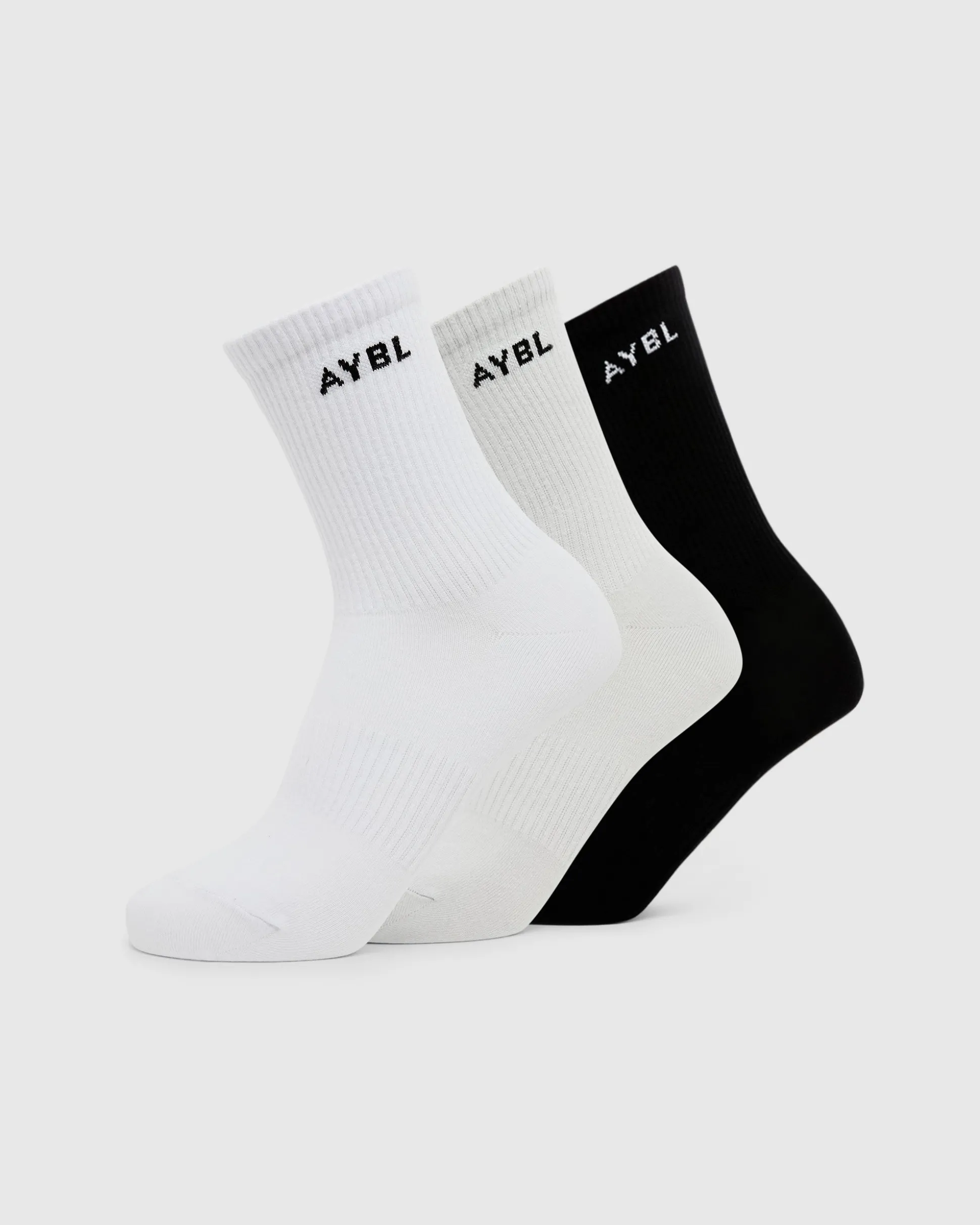 Everyday Crew Socks (3 Pack)