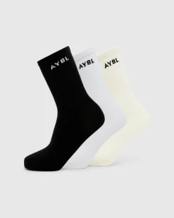Everyday Crew Socks (3 Pack)