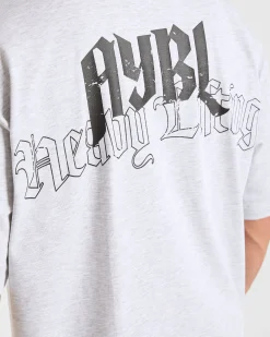 Heavy Lifting Gothic Oversized T Shirt