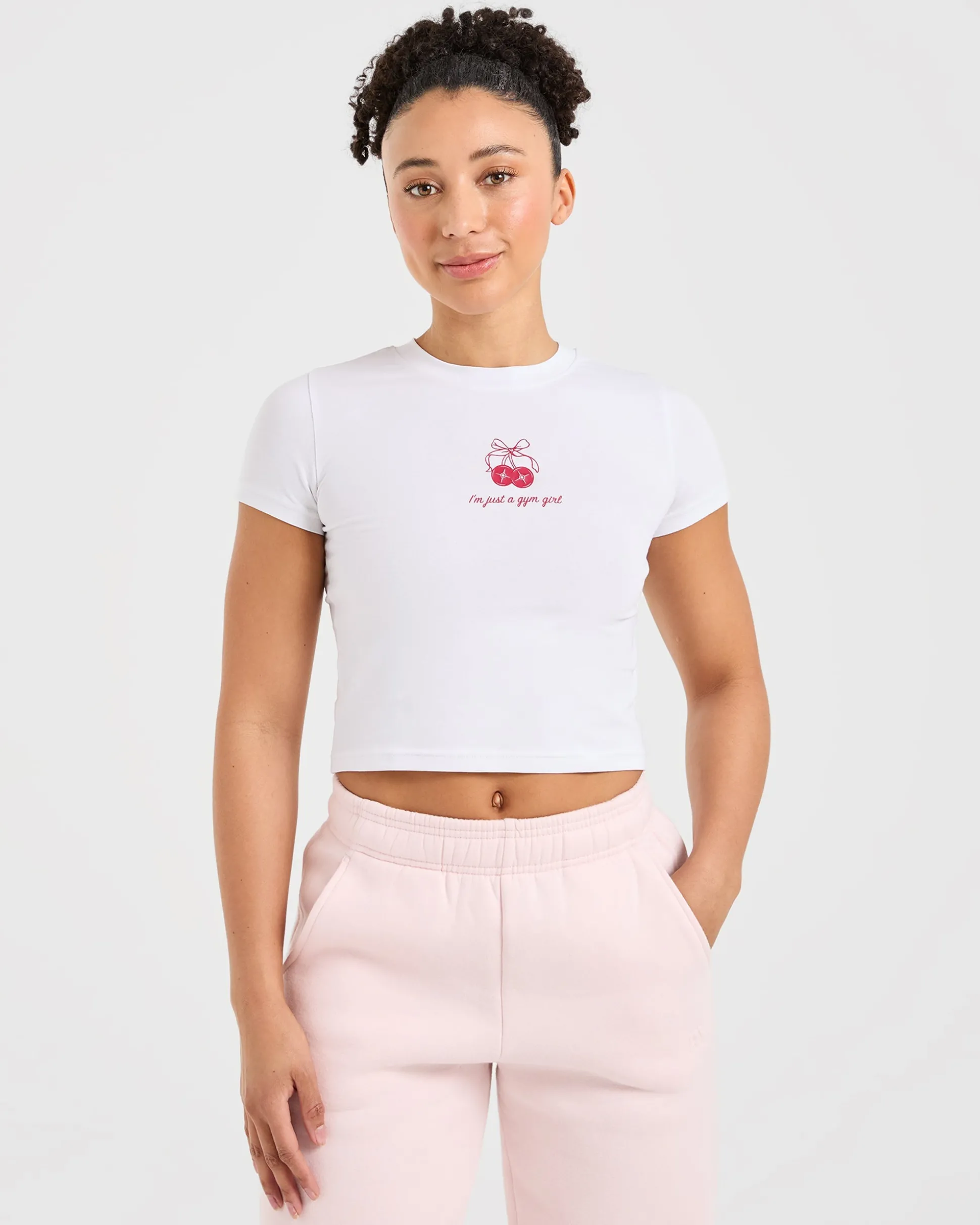 Just a Gym Girl Baby Tee