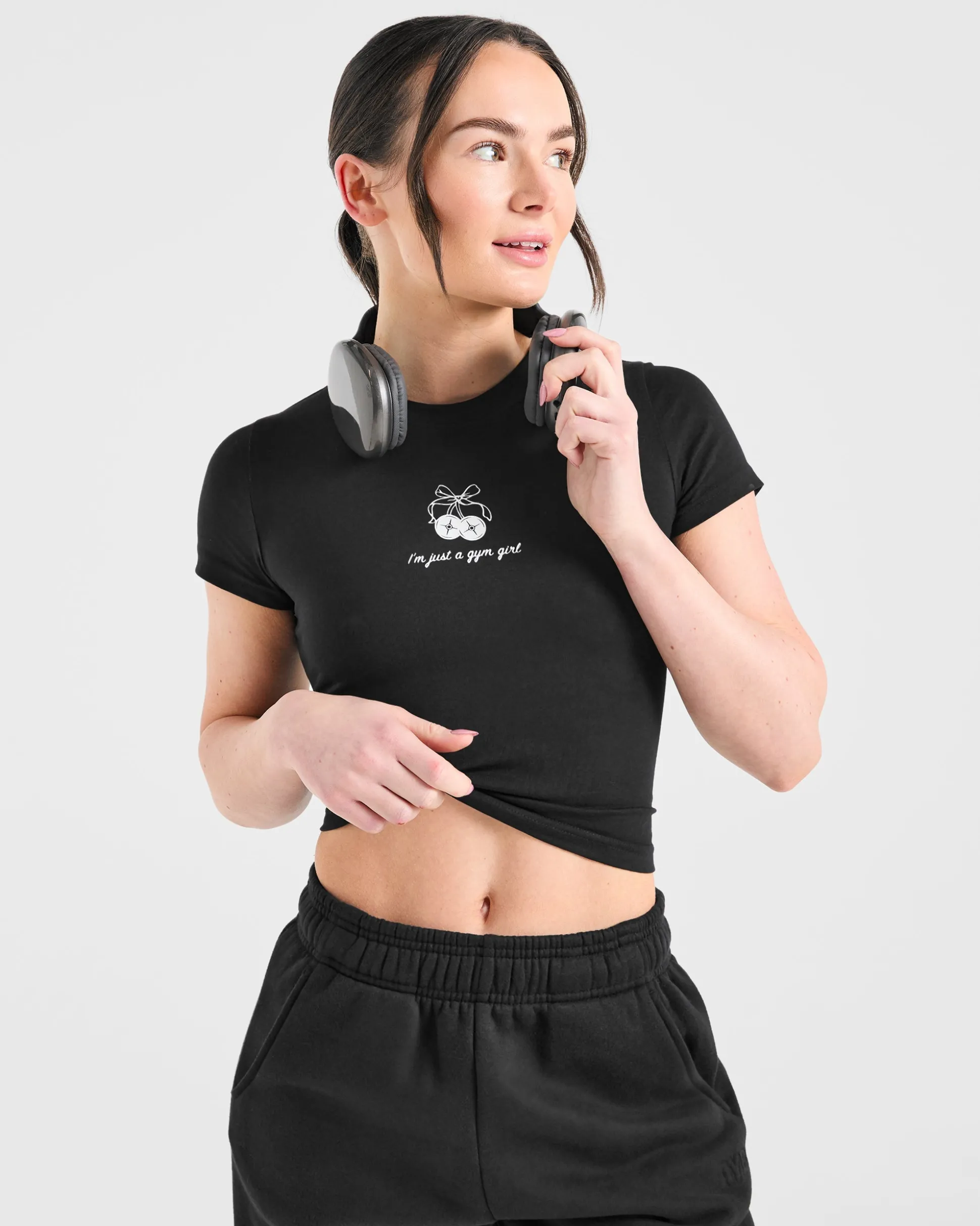 Just a Gym Girl Baby Tee