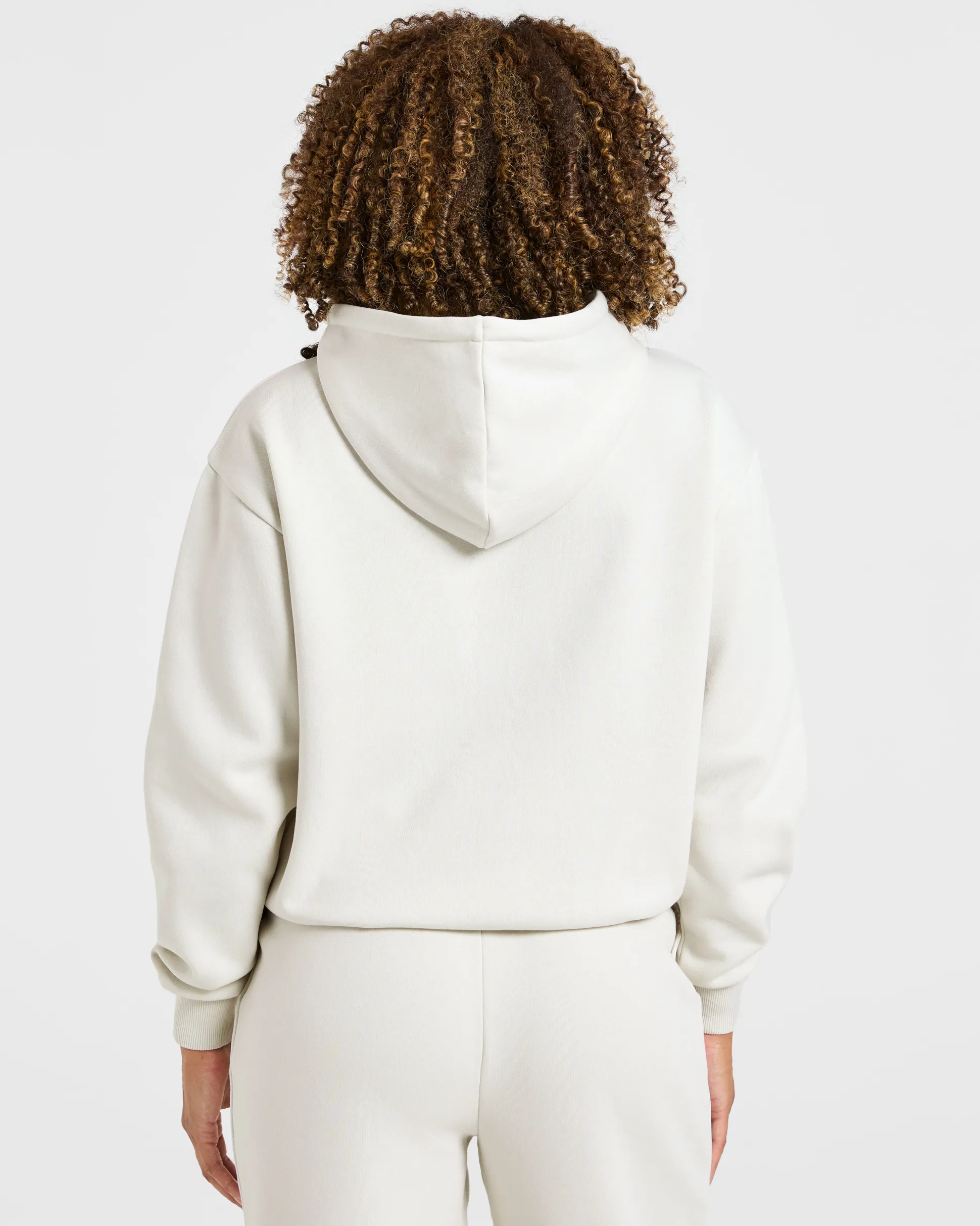 Lifestyle Oversized Zip Up Hoodie