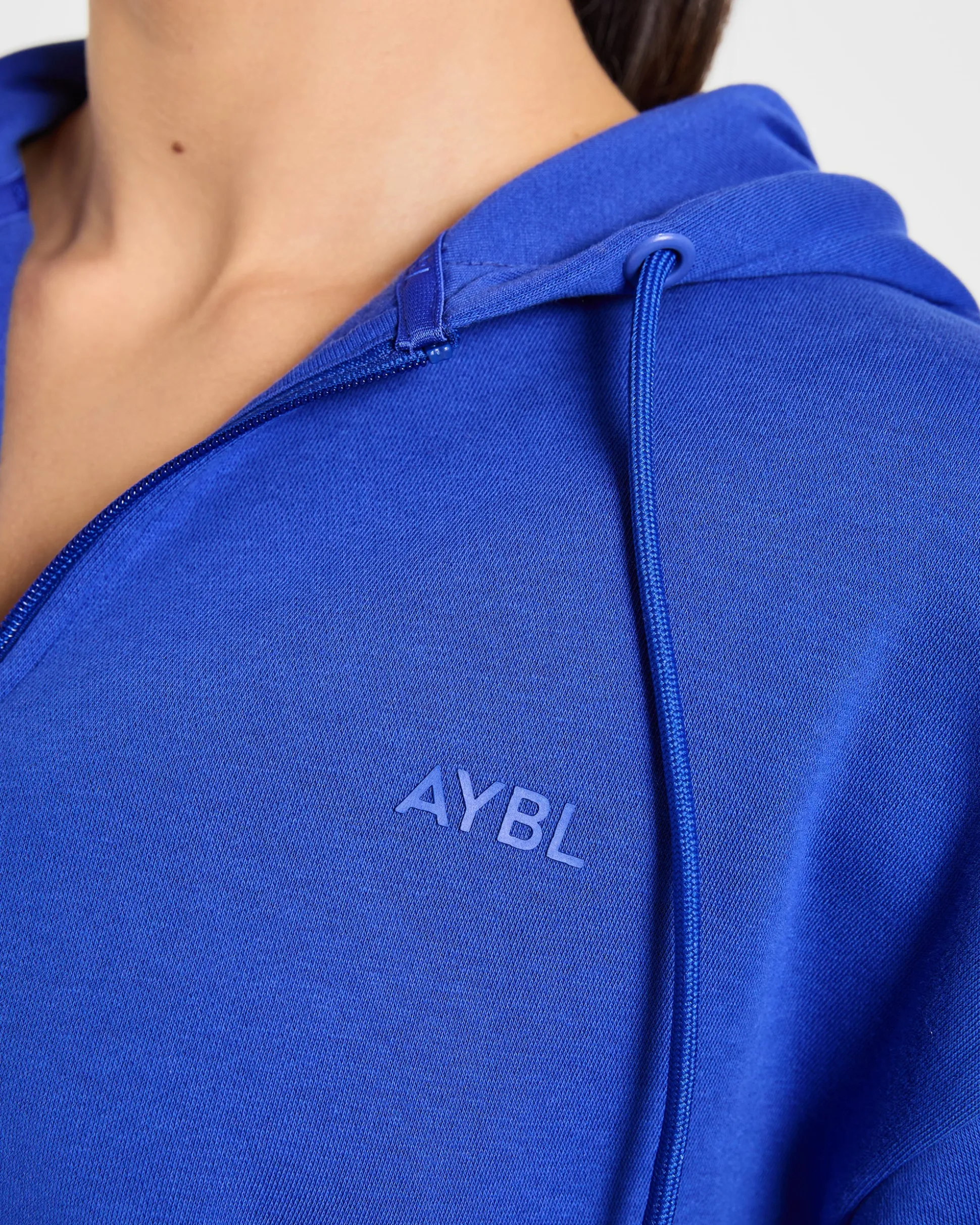 Lifestyle Oversized Zip Up Hoodie