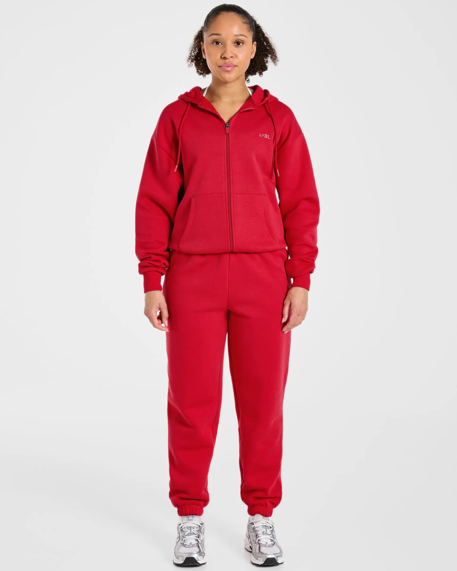 Lifestyle Oversized Zip Up Hoodie