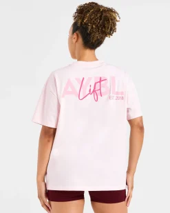 Lift Graphic Oversized T Shirt