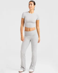 Lounge Ribbed T Shirt
