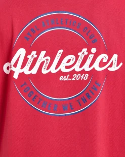 Retro Athletics Club Oversized T Shirt