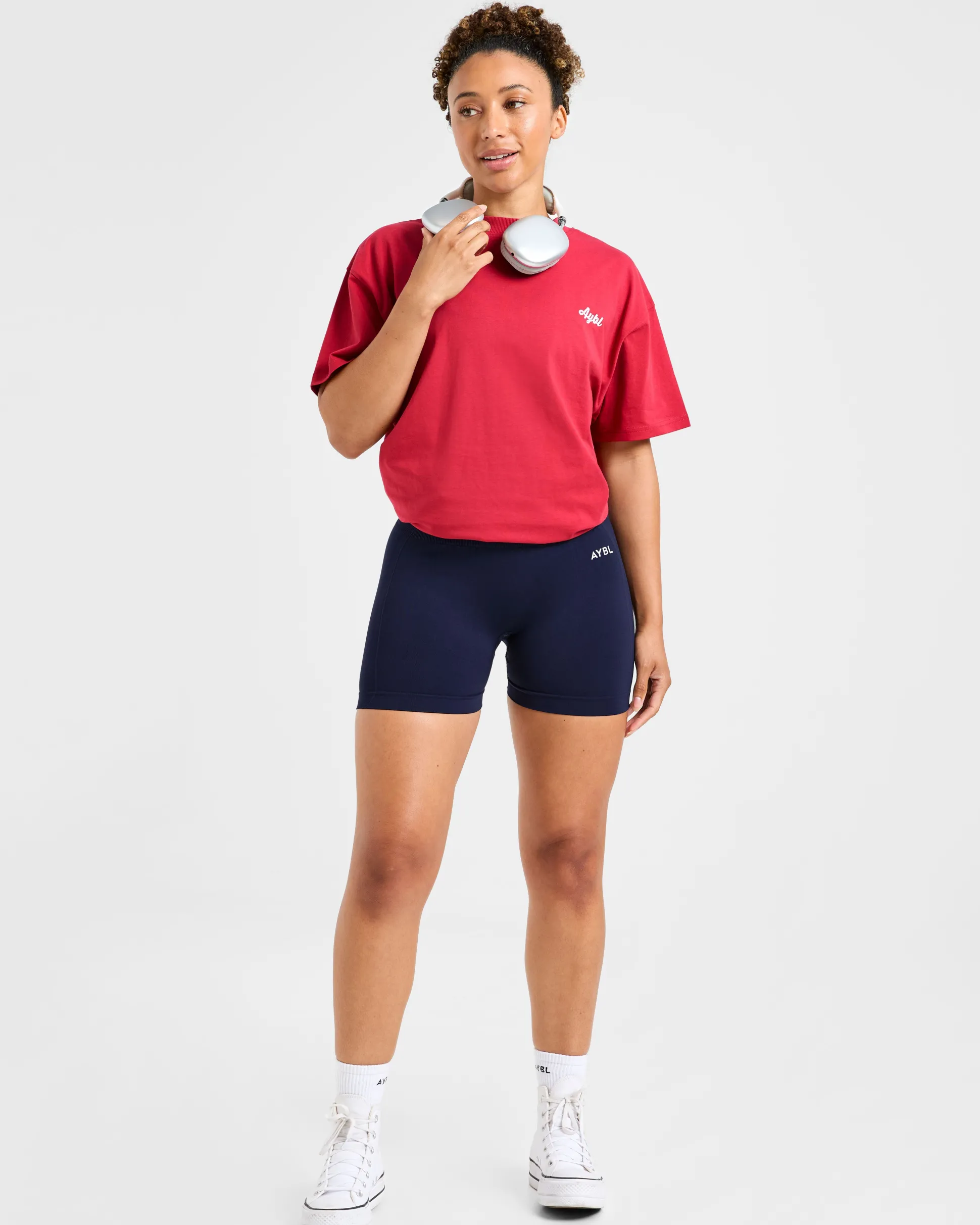 Retro Athletics Club Oversized T Shirt