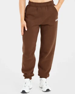 Retro Embroidered Oversized Joggers