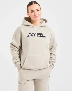 Retro Embroidered Oversized Hoodie