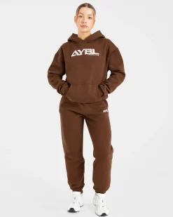 Retro Embroidered Oversized Hoodie