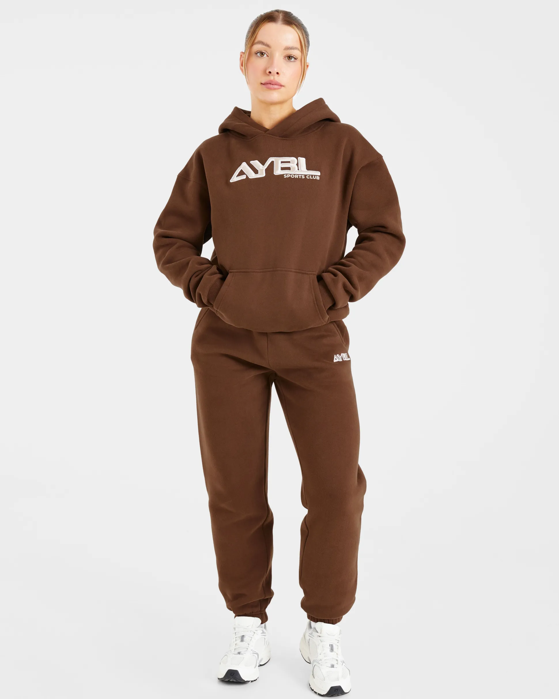 Retro Embroidered Oversized Hoodie