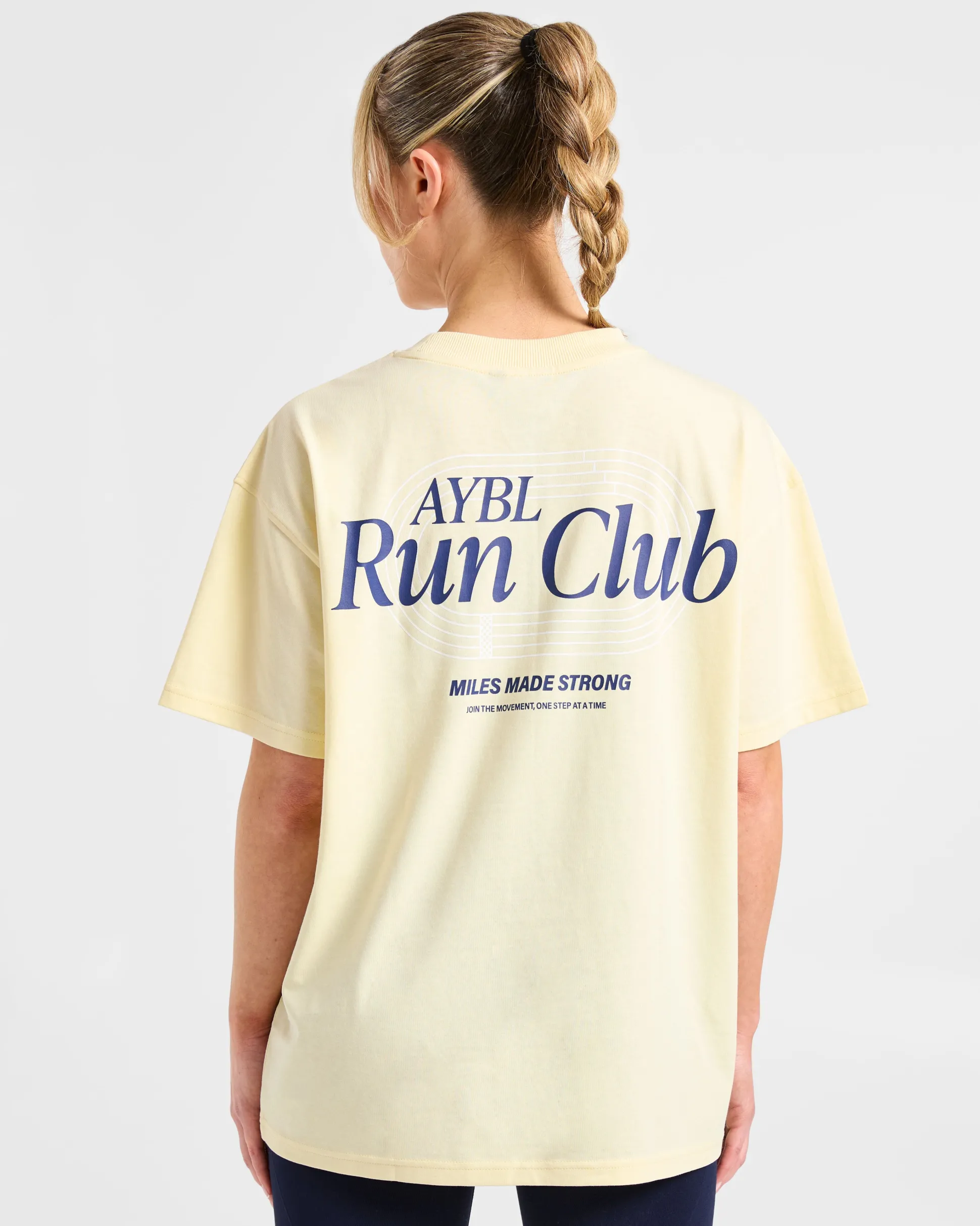 Run Club Oversized T Shirt