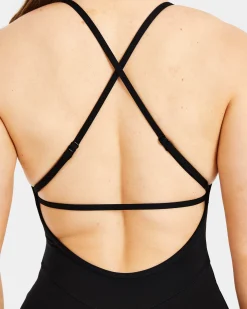 Sculpt Backless Flared All In One
