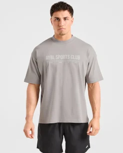 Sports Club Dot Oversized T Shirt
