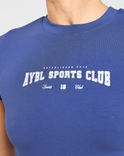 Sports Club Varsity Baby Tee